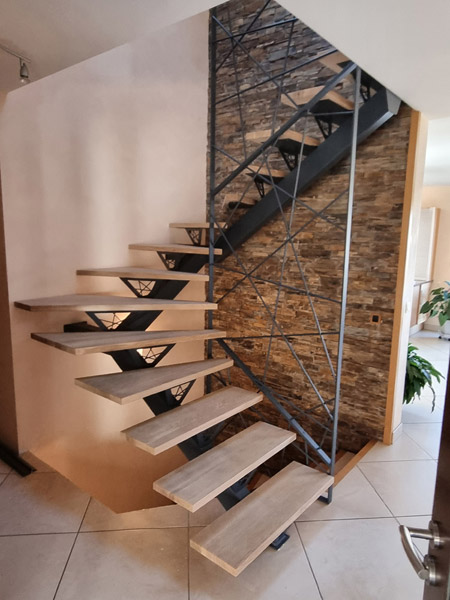 Metalinov escalier métallique 74