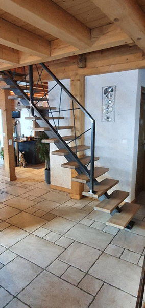Metalinov escalier métallique Haute-Savoie