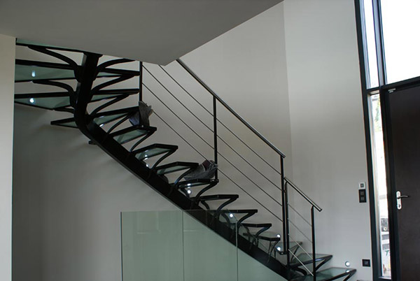 Metalinov 74 escalier métallique