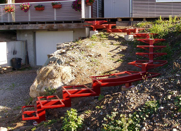 Metalinov escalier métallique Thonon