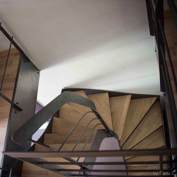 Metalinov escalier métallique Haute-Savoie